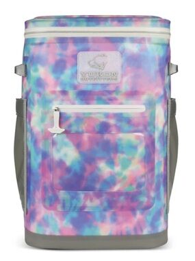 Yukon Outfitters Hatchie Backpack 30 Cooler Shibori Tie Dye Cotton Candy Pink